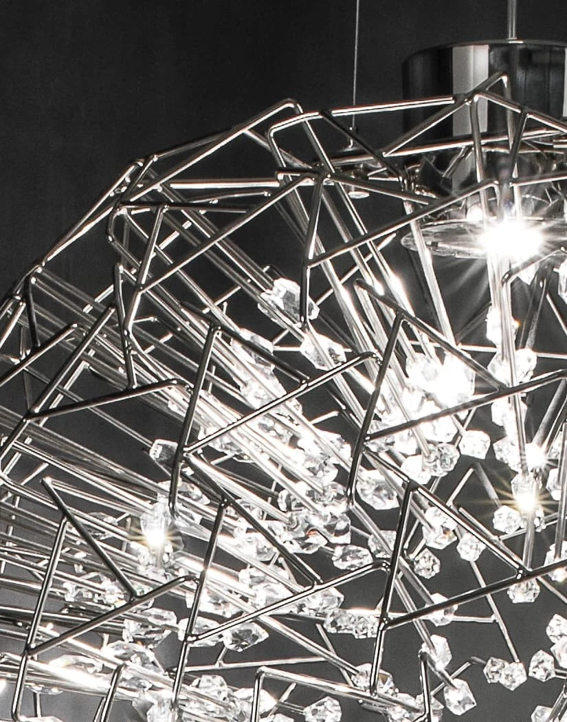 Core Dome - Terzani - lampa wisząca – kolor Niklowany (nr kat. 0P21SE7A9F)