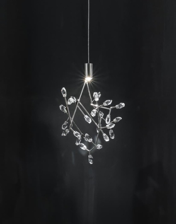 Core - Terzani - lampa wisząca – kolor Niklowany (nr kat. 0P22SE7A9F)