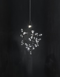 Core - Terzani - lampa wisząca – kolor Czarny nikiel (nr kat. 0P22SE9A9F)