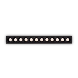 Lika FI Slim 20W 3000K - Ideal Lux - oprawa wpuszczana – kolor Czarny (nr kat. 305837)