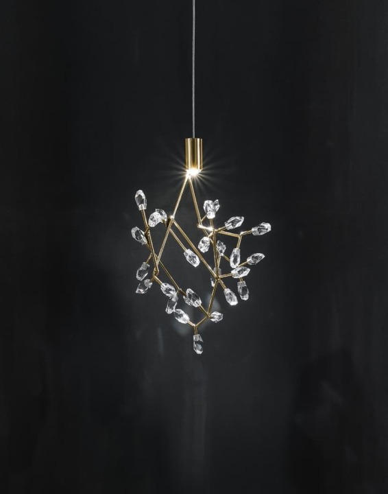 Core - Terzani - lampa wisząca – kolor Pozłacany (nr kat. 0P22SL6A9F)