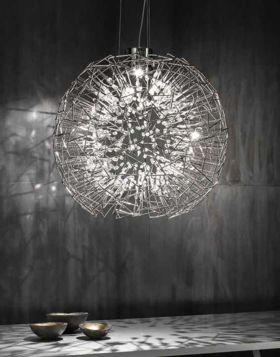 Core Sphere - Terzani - lampa wisząca – kolor Niklowany (nr kat. 0P20SE7A9F)