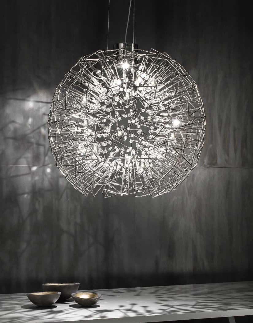Core Sphere - Terzani - lampa wisząca – kolor Niklowany (nr kat. 0P20SE7A9F)