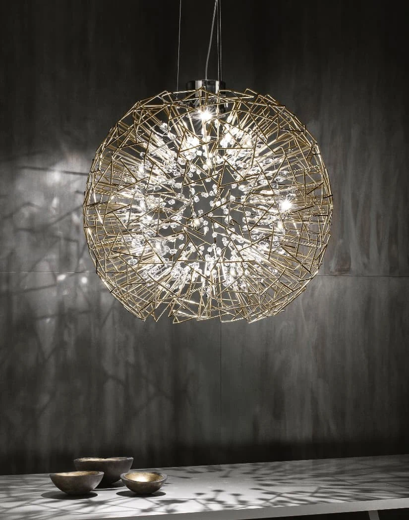 Core Sphere - Terzani - lampa wisząca – kolor Pozłacany (nr kat. 0P20SL6A9F)