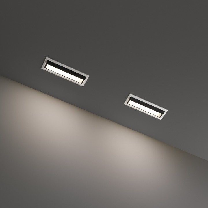 Lika FI Trim Wallwasher 12W 3000K - Ideal Lux - oprawa wpuszczana – zdjęcie 2