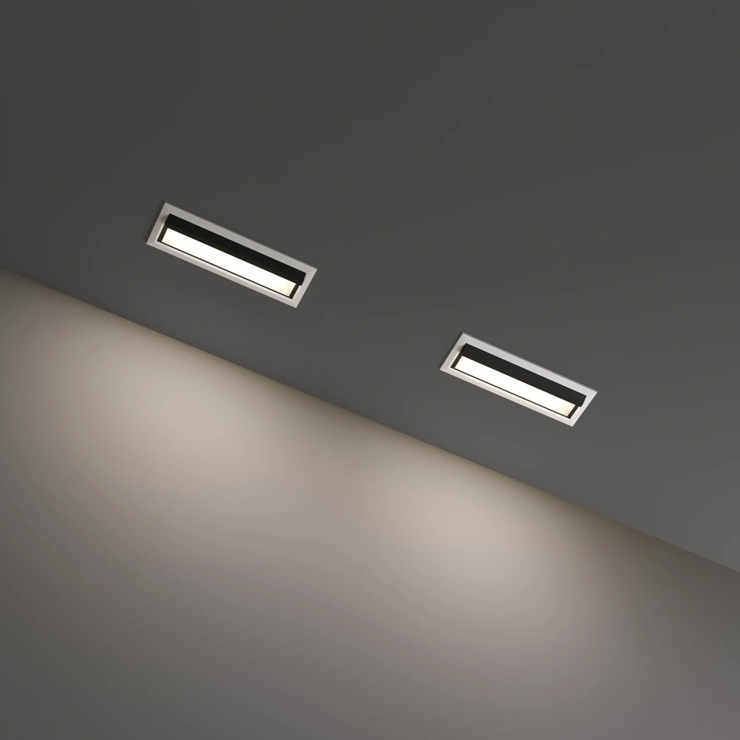 Lika FI Trim Wallwasher 12W 3000K - Ideal Lux - oprawa wpuszczana – zdjęcie 2