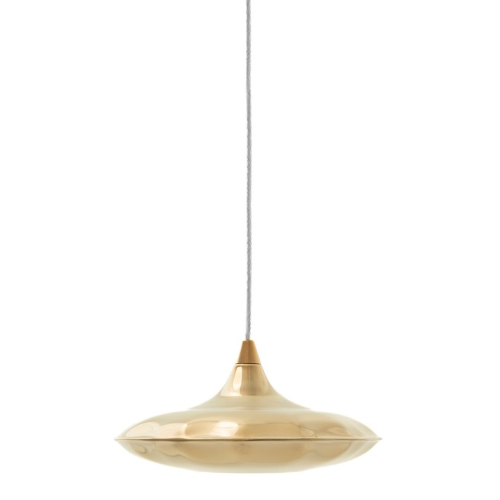 Lampin 13 - Zieta - lampa wisząca – kolor Heat Flamed Gold (nr kat. ZE-LAMPIN-13-GLD-40)
