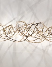 Doodle Linear - Terzani - żyrandol liniowy – kolor Pozłacany (nr kat. 0J81SL6C8F)