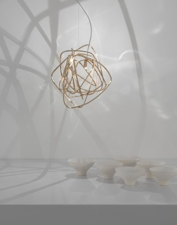 Doodle - Terzani - lampa wisząca – kolor Pozłacany (nr kat. 0J80SL6C8FL)