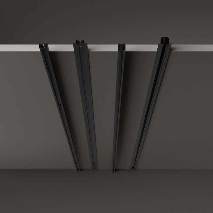 Link 1-PHASE 1000MM Profile Recessed - Ideal Lux - oprawa szynowa – zdjęcie 2