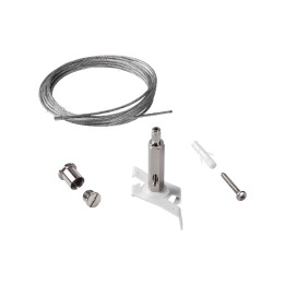 Link 3-PHASE T.less Kit Pendant No Rosone 3 Mt - Ideal Lux - akcesoria techniczne – kolor Biały (nr kat. 242705)