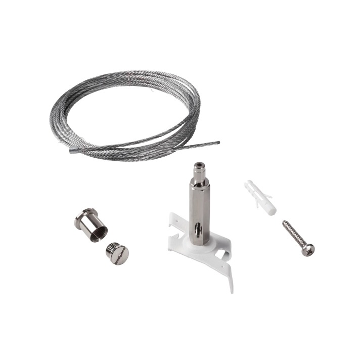 Link 3-PHASE T.less Kit Pendant No Rosone 3 Mt - Ideal Lux - akcesoria techniczne – kolor Biały (nr kat. 242705)