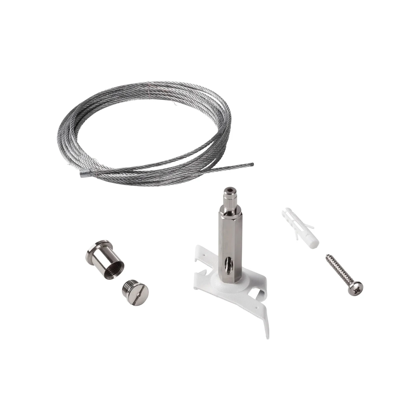 Link 3-PHASE T.less Kit Pendant No Rosone 3 Mt - Ideal Lux - akcesoria techniczne – kolor Biały (nr kat. 242705)