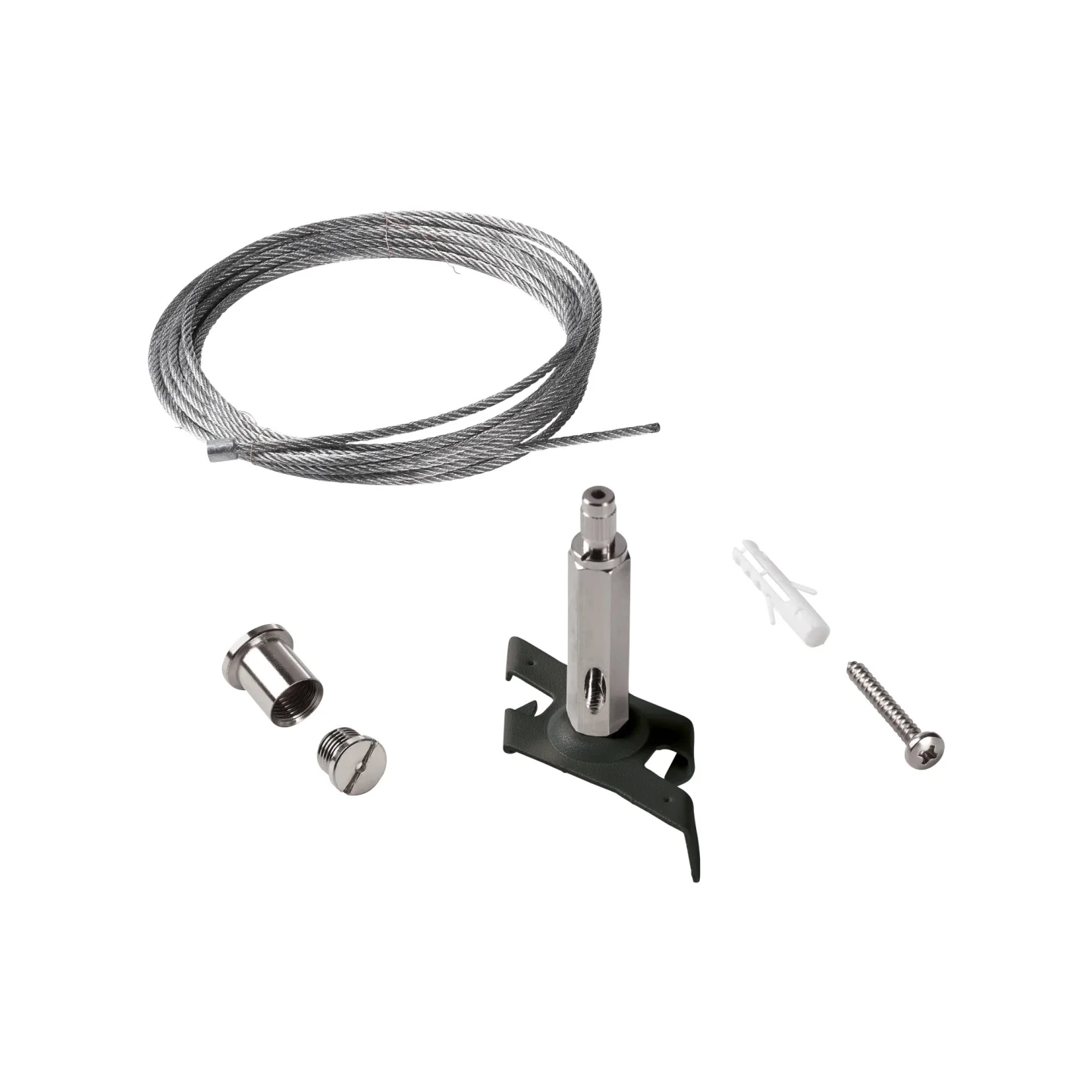 Link 3-PHASE T.less Kit Pendant No Rosone 5 Mt - Ideal Lux - akcesoria techniczne – kolor Czarny (nr kat. 243238)