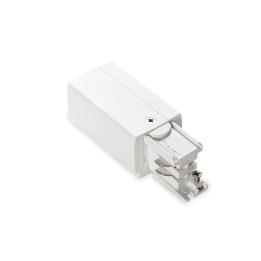 Link 3-PHASE T.less Main Conn End Right On-off - Ideal Lux - akcesoria techniczne – kolor Biały (nr kat. 169590)