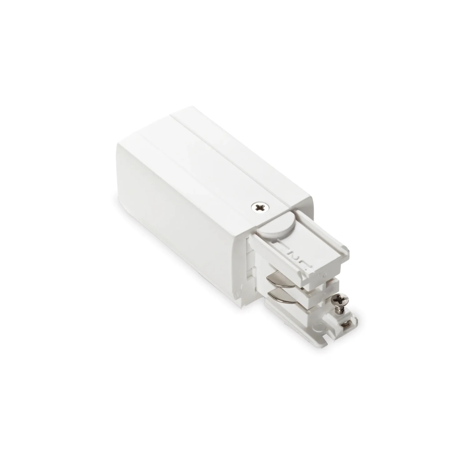 Link 3-PHASE T.less Main Conn End Right On-off - Ideal Lux - akcesoria techniczne – kolor Biały (nr kat. 169590)
