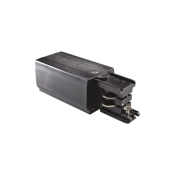 Link 3-PHASE T.less Main Conn End Right On-off - Ideal Lux - akcesoria techniczne – kolor Czarny (nr kat. 169606)