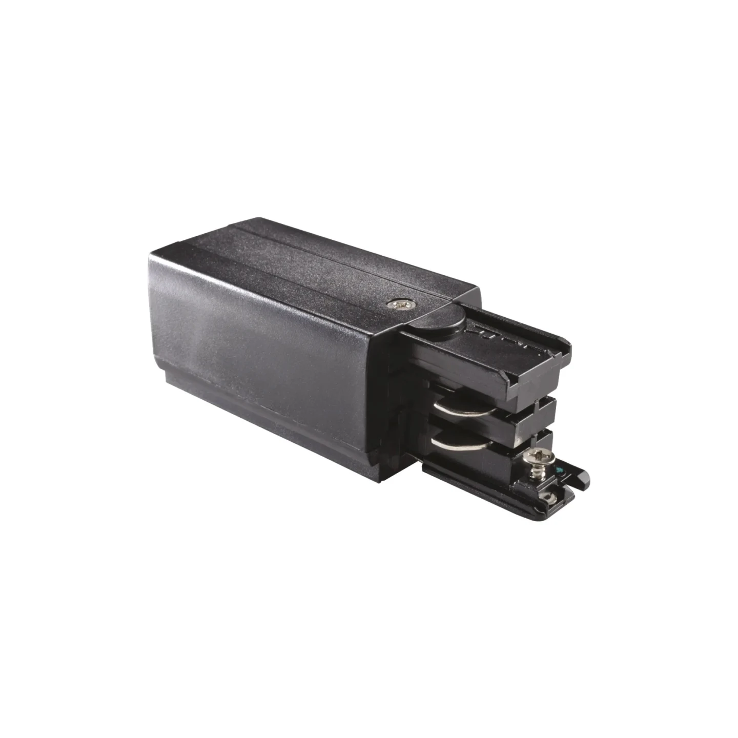 Link 3-PHASE T.less Main Conn End Right On-off - Ideal Lux - akcesoria techniczne – kolor Czarny (nr kat. 169606)