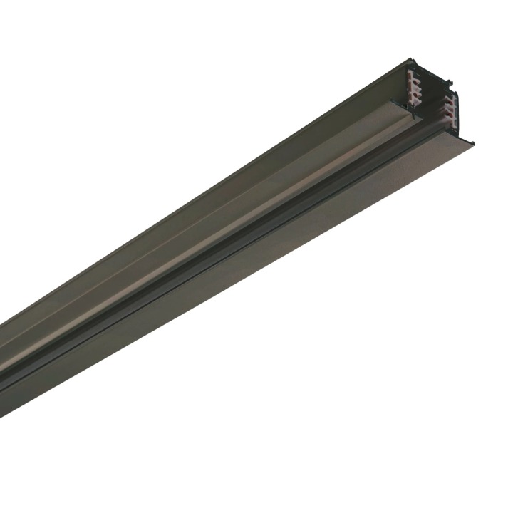 Link 3-PHASE Trim Profile 2000 Mm On-off - Ideal Lux - oprawa szynowa – kolor Czarny (nr kat. 188027)