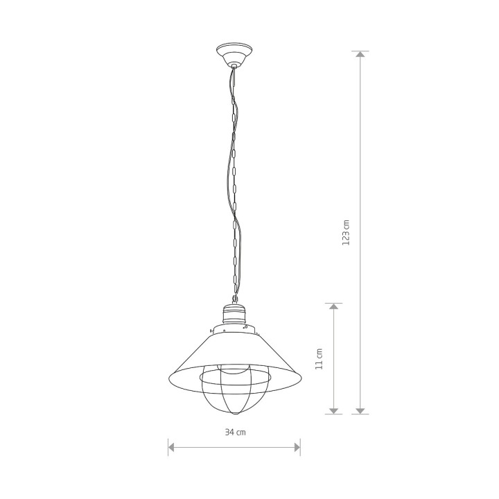 Lampa wisząca GARRET I S - Nowodvorski – zdjęcie 3