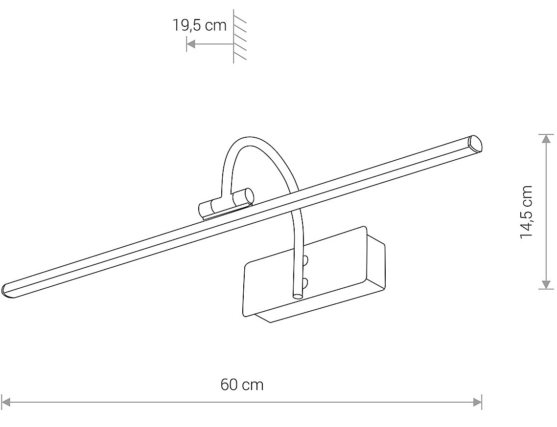 Lampa ścienna GIOTTO LED M - Nowodvorski – zdjęcie 6