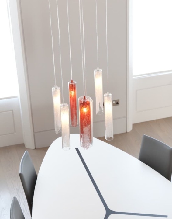 Frame Cylinder S (Ø 7 cm) - Terzani - lampa wisząca – zdjęcie 2