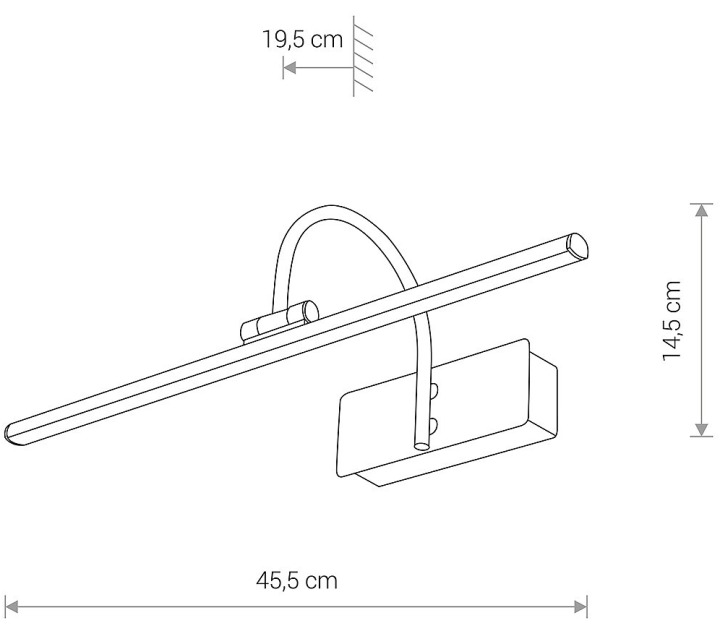 Lampa ścienna GIOTTO LED S - Nowodvorski – zdjęcie 6
