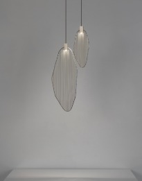 Harpe 2 S - Terzani - lampa wisząca – kolor Perłowy matowy (nr kat. 0W024SE8B5FT)
