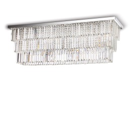 Martinez PL8 - Ideal Lux - plafon – kolor Chrom (nr kat. 166285)