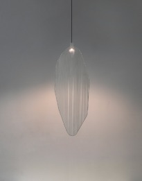 Harpe L - Terzani - lampa wisząca – kolor Perłowy matowy (nr kat. 0W013SE8B5FT)
