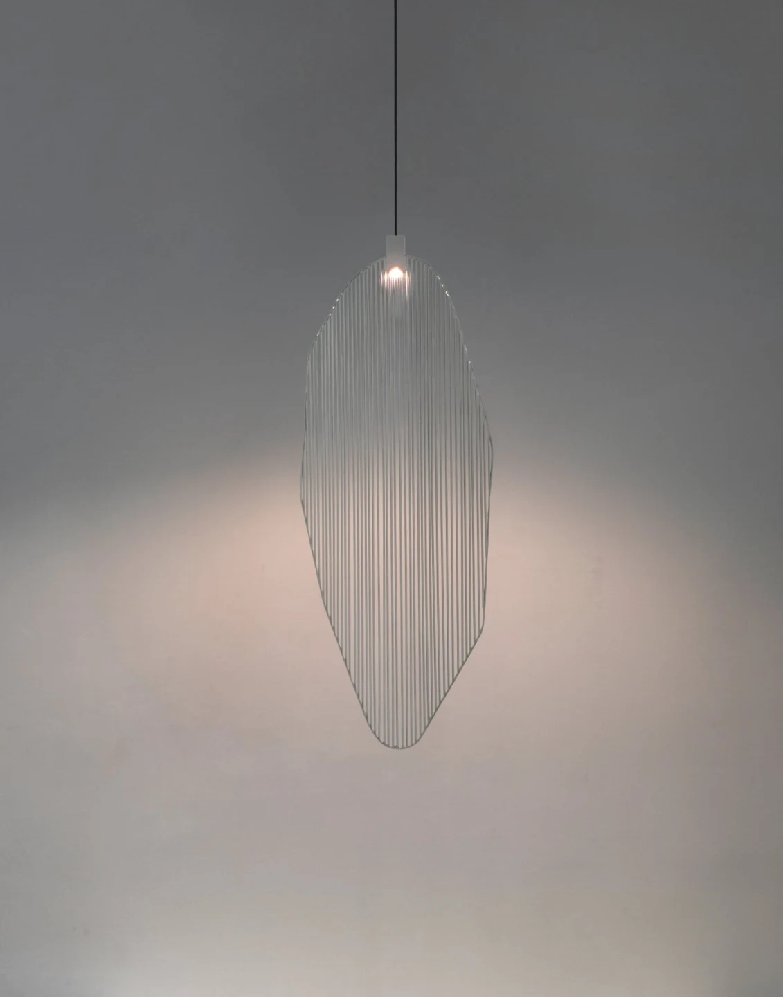 Harpe L - Terzani - lampa wisząca – kolor Perłowy matowy (nr kat. 0W013SE8B5FT)