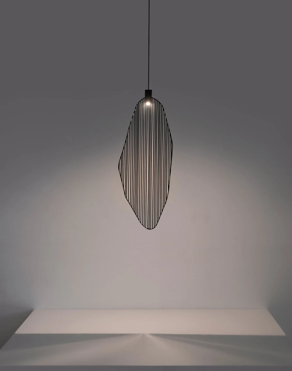 Harpe M - Terzani - lampa wisząca – kolor Czarny nikiel matowy (nr kat. 0W012SE8B6FT)