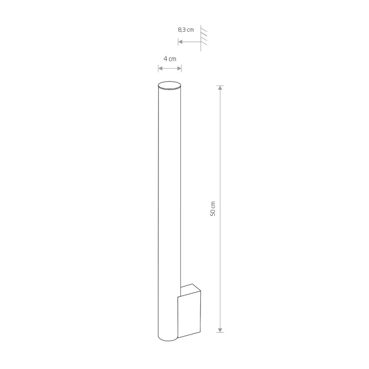 Kinkiet ICE TUBE LED M - Nowodvorski – zdjęcie 5