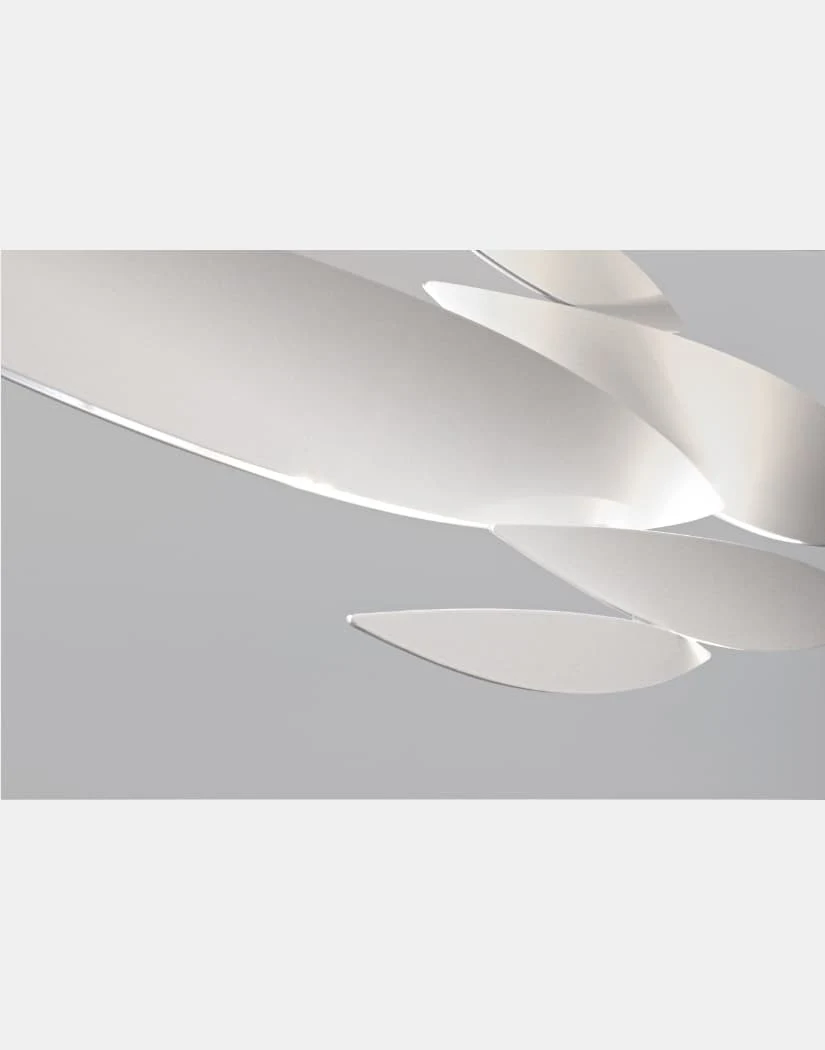 I Lucci Argentati Linear M (180 cm) - Terzani - żyrandol liniowy – kolor Biały (nr kat. 0N83SM2C8FL)