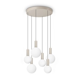 Odeon SP6 Round - Ideal Lux - lampa wisząca