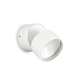 Omega AP Round 3000K - Ideal Lux - kinkiet zewnętrzny – kolor Biały (nr kat. 285474)