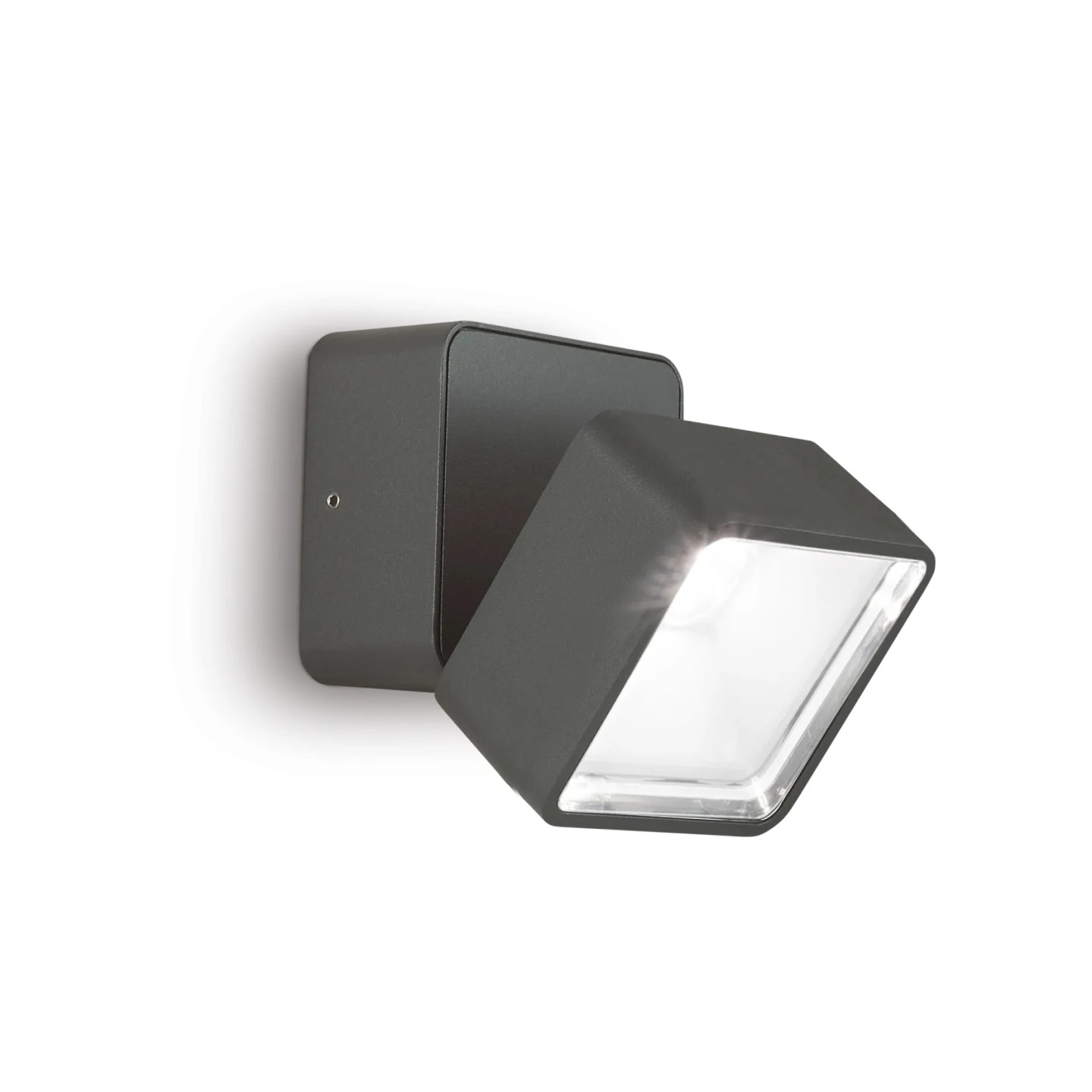 Omega AP Square 4000K - Ideal Lux - kinkiet zewnętrzny – kolor Antracyt (nr kat. 285511)