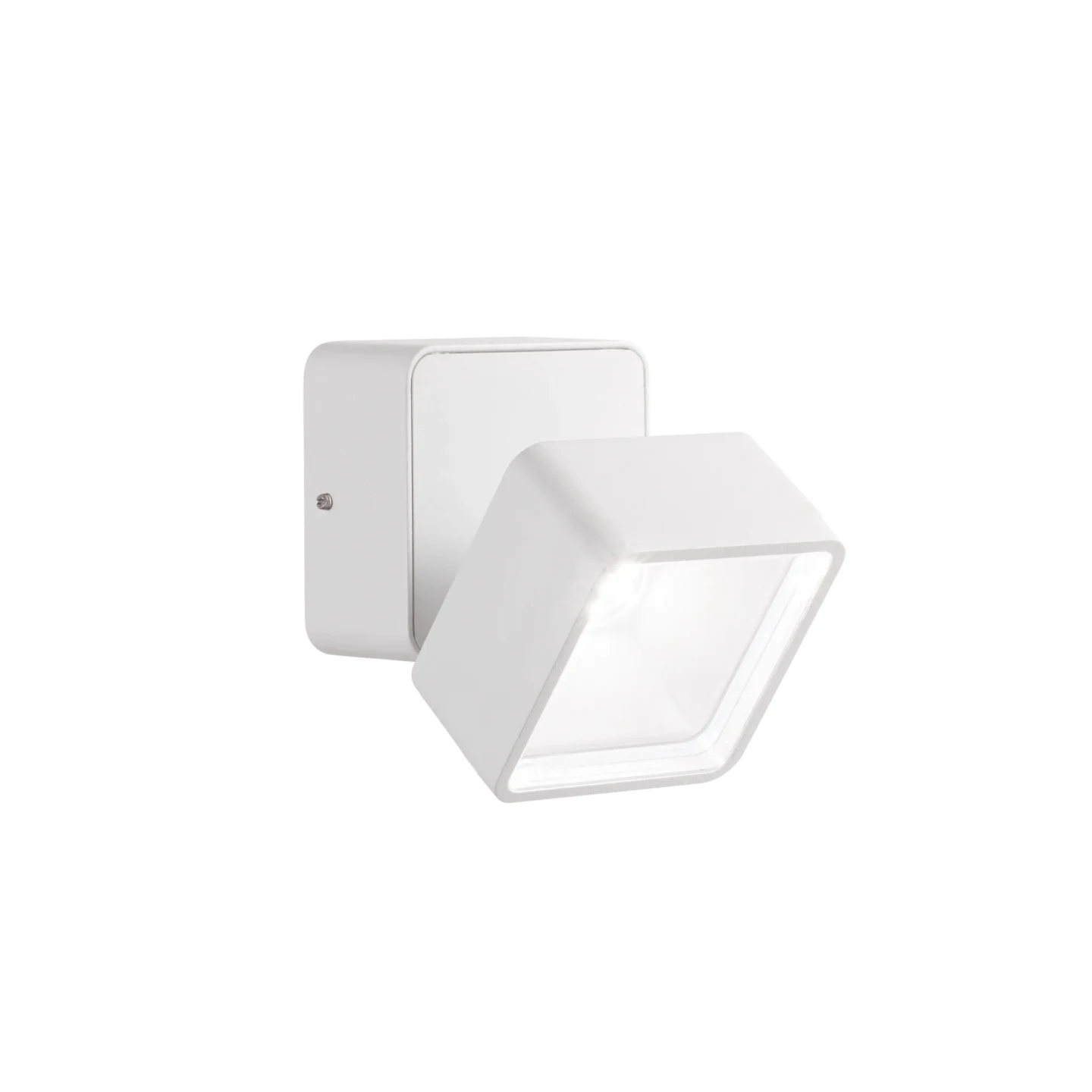 Omega AP Square 4000K - Ideal Lux - kinkiet zewnętrzny – kolor Biały (nr kat. 285528)