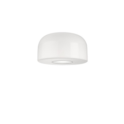 Plafon Bellhop Glass Ceiling Flos – szklany klosz i miękki rozsył światła