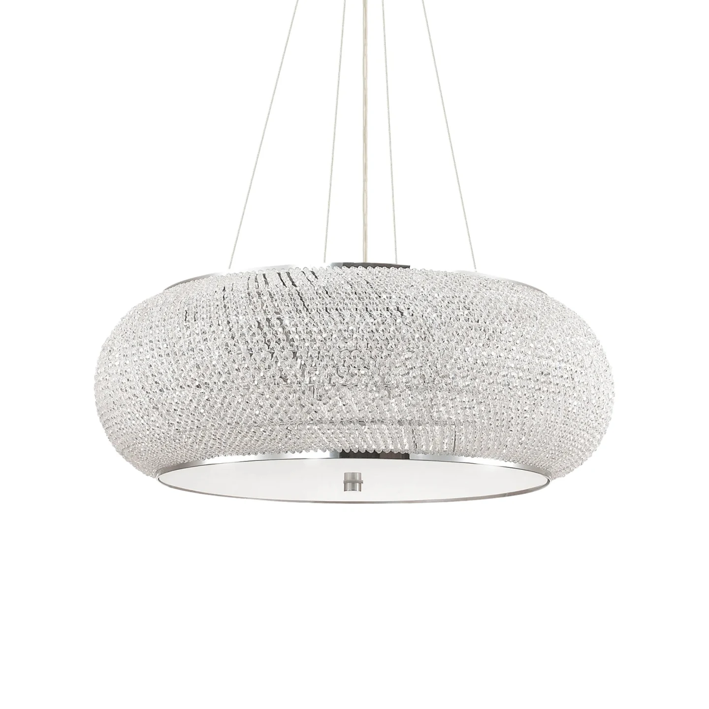 Pasha' SP14 - Ideal Lux - lampa wisząca – kolor Chrom (nr kat. 164977)