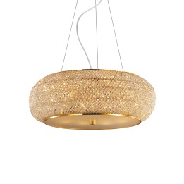 Pasha' SP14 - Ideal Lux - lampa wisząca – kolor Złoty (nr kat. 164984)