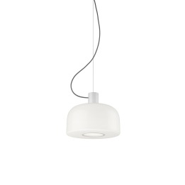 Bellhop Glass Suspension - Flos - lampa wisząca – kolor Biały (nr kat. F1084009)