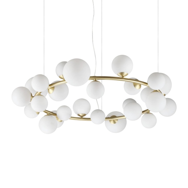 Perlage SP25 - Ideal Lux - lampa wisząca – kolor Biały (nr kat. 363370)