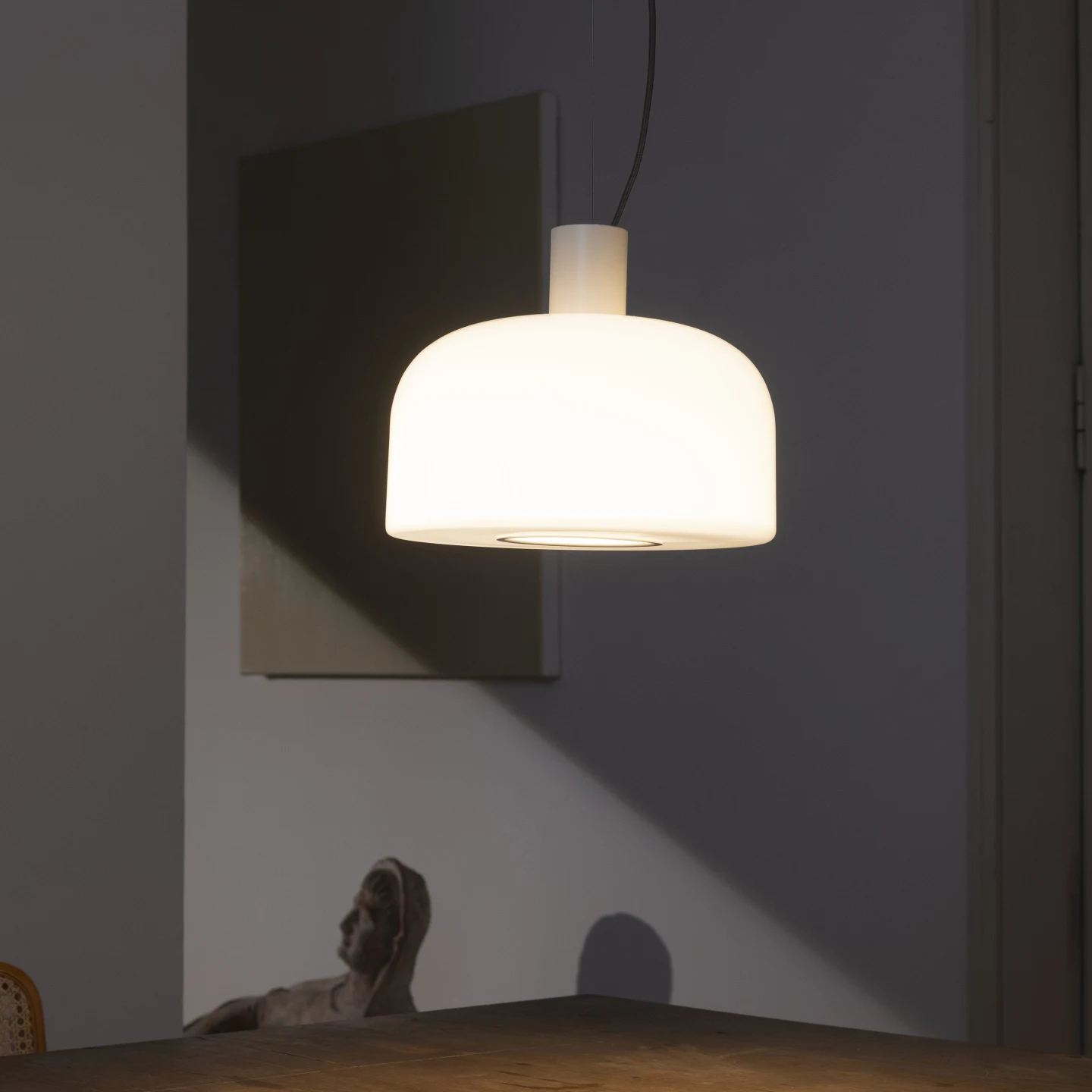 Bellhop Glass Suspension - Flos - lampa wisząca