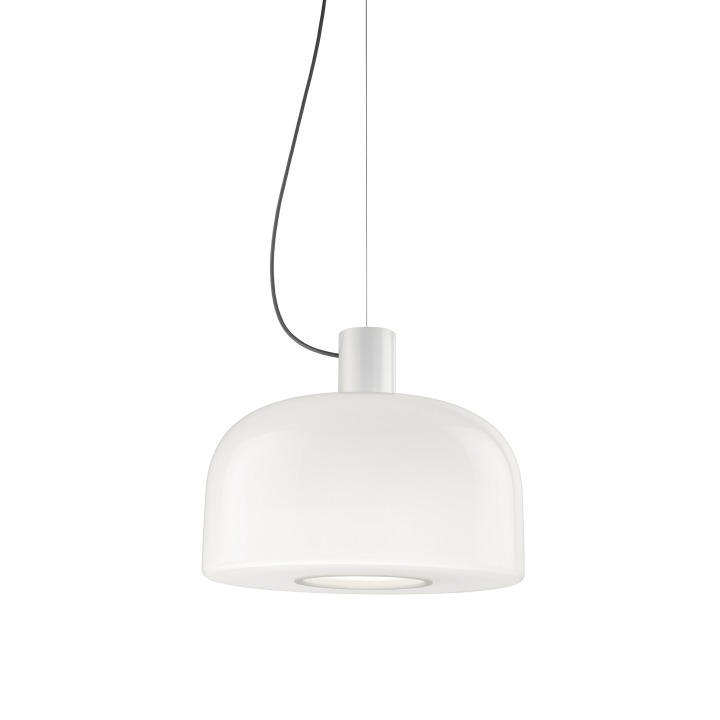 Bellhop Glass Suspension - Flos - lampa wisząca – kolor Biały (nr kat. F1081009)