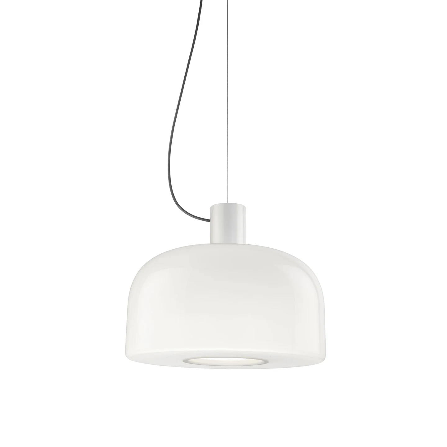 Bellhop Glass Suspension - Flos - lampa wisząca – kolor Biały (nr kat. F1081009)