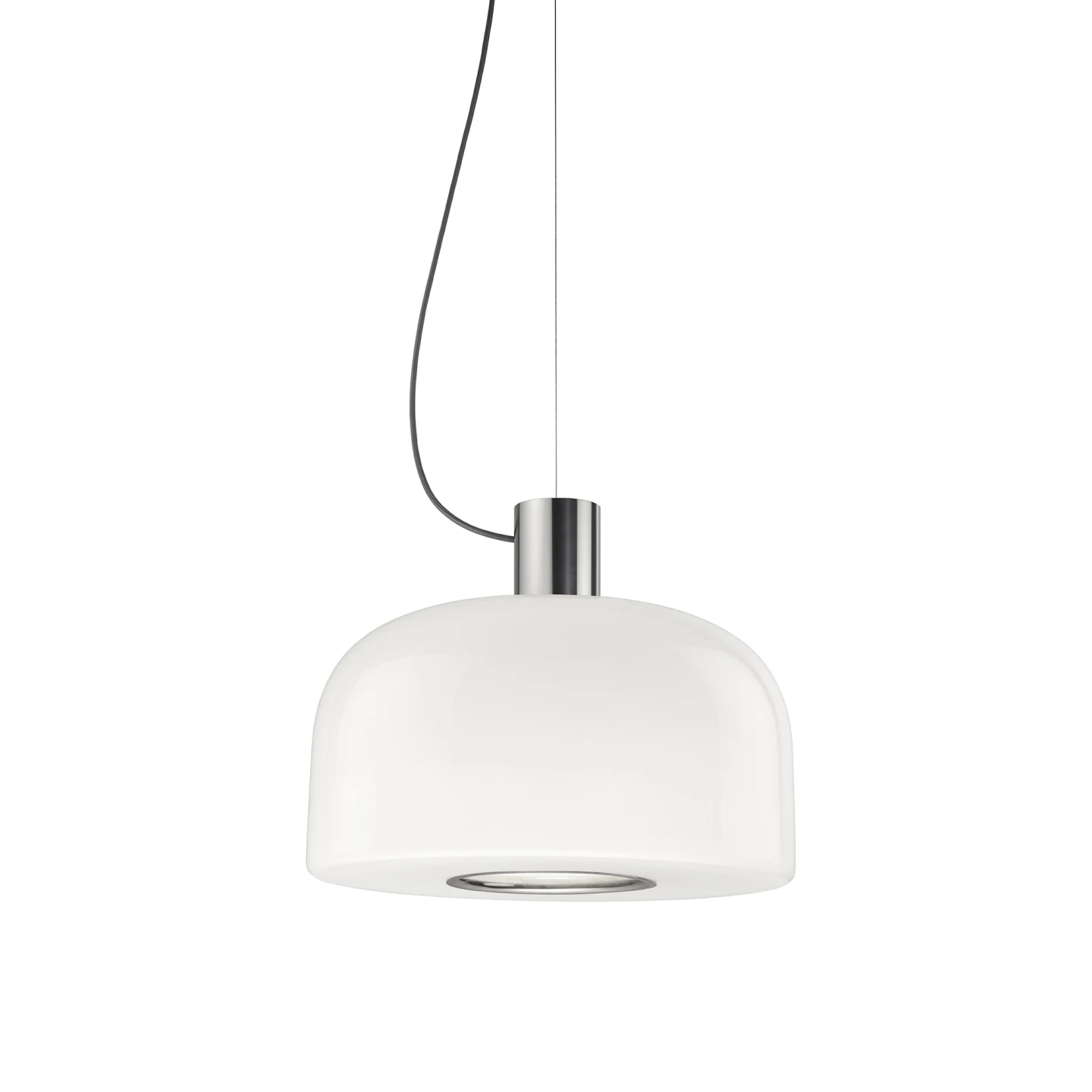 Bellhop Glass Suspension - Flos - lampa wisząca – kolor Aluminium błyszczące (nr kat. F1081064)