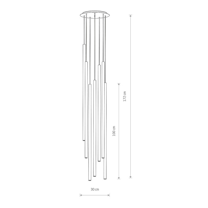 Lampa wisząca LASER VII - Nowodvorski – zdjęcie 3