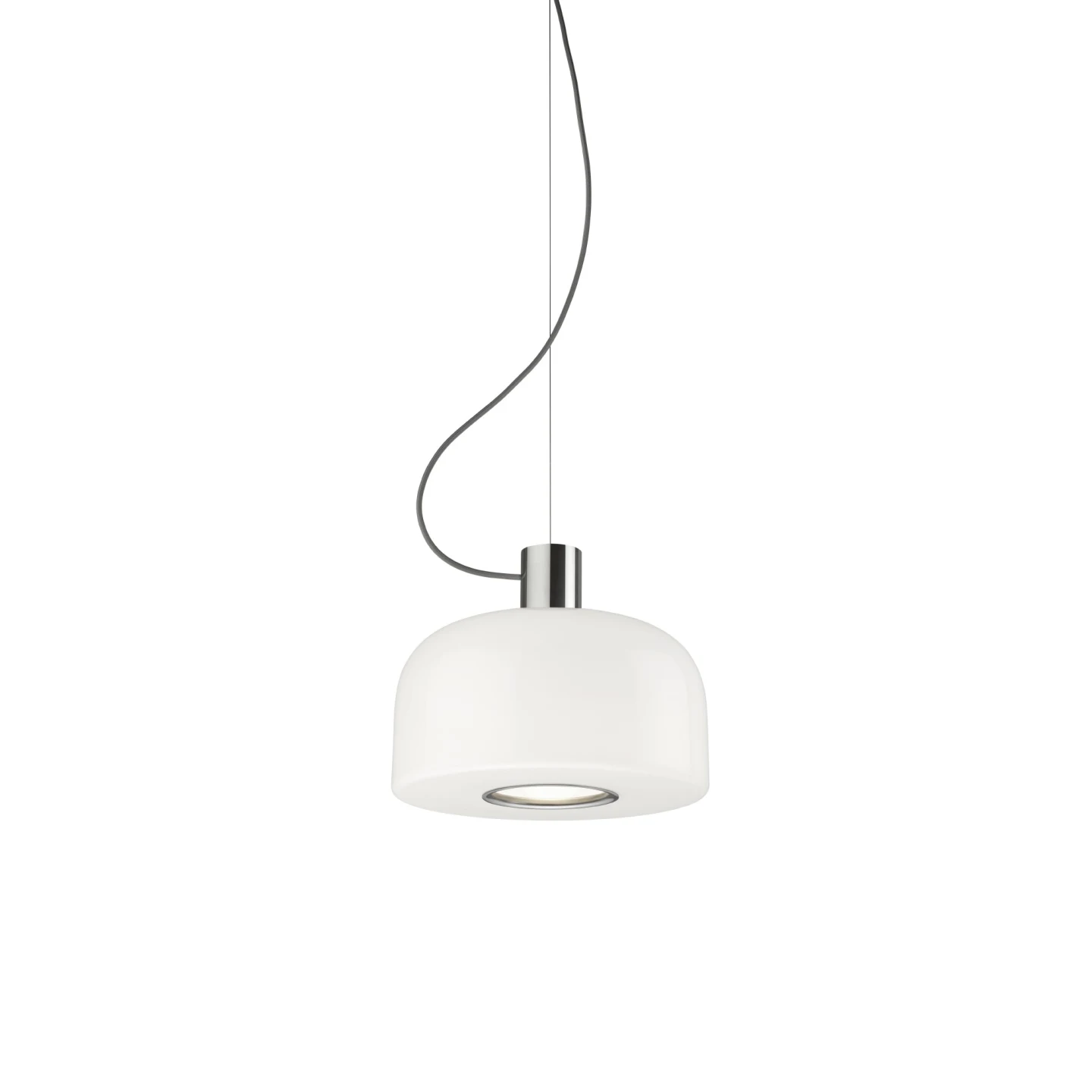 Bellhop Glass Suspension - Flos - lampa wisząca – kolor Aluminium błyszczące (nr kat. F1084064)