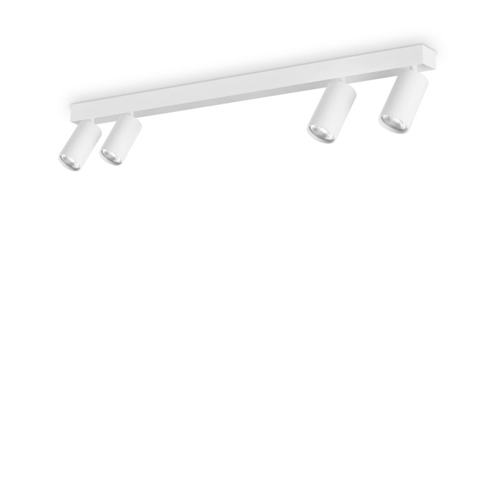 Profilo PL4 - Ideal Lux - plafon – kolor Biały (nr kat. 328188)